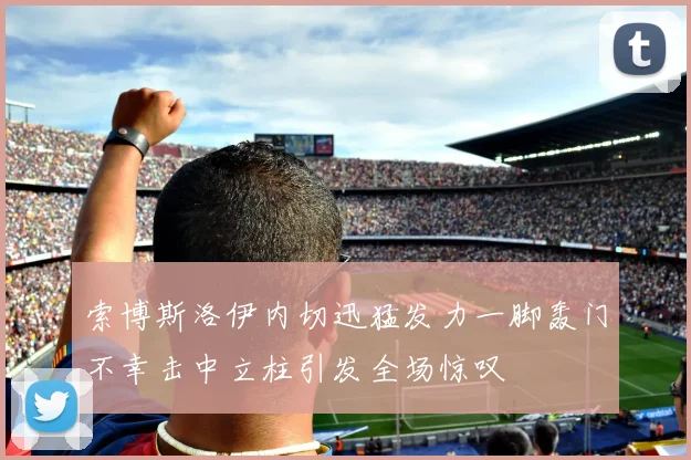 索博斯洛伊内切迅猛发力一脚轰门不幸击中立柱引发全场惊叹