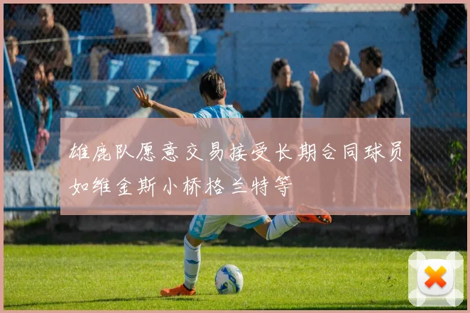 雄鹿队愿意交易接受长期合同球员如维金斯小桥格兰特等